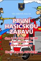 akce hasičů v obci
